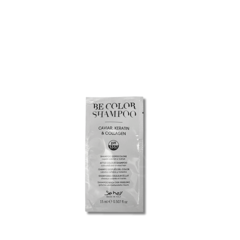 BE HAIR BE COLOR Shampoo szampon do włosów farbowanych 15 ml