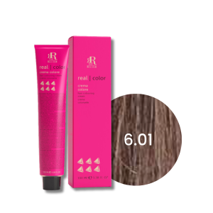RR LINE REAL COLOR trwała farba do włosów w kremie 100 ml | 6.01