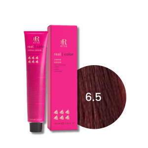 RR LINE REAL COLOR trwała farba do włosów w kremie 100 ml | 6.5