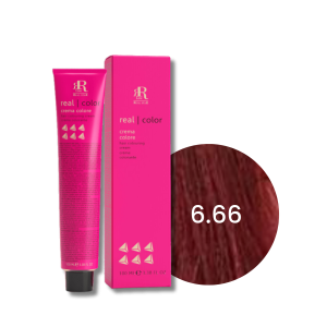 RR LINE REAL COLOR trwała farba do włosów w kremie 100 ml | 6.66