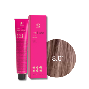 RR LINE REAL COLOR trwała farba do włosów w kremie 100 ml | 8.01