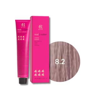 RR LINE REAL COLOR trwała farba do włosów w kremie 100 ml | 8.2