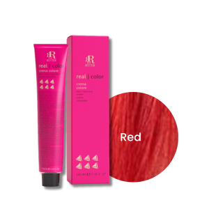 RR LINE REAL COLOR trwała farba do włosów w kremie 100 ml | mix Red