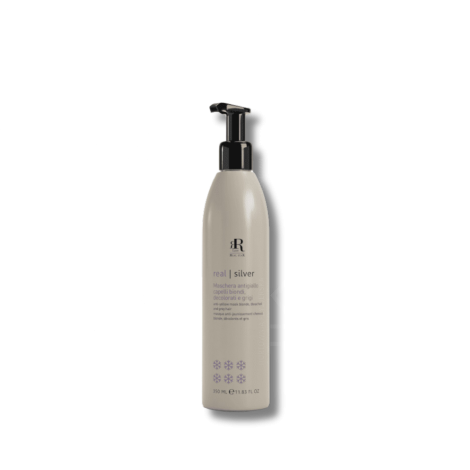 RR LINE REAL SILVER maska przeciw żółtym tonom do włosów blond 350 ml