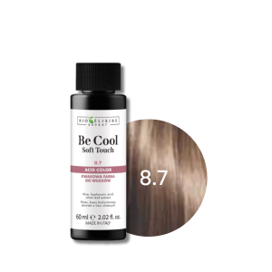 BIOELIXIRE EXPERT BE COOL Soft Touch kwasowa farba do włosów 60 ml | 8.7