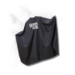 GENUS AKCESORIA peleryna do strzyżenia czarna - image 2