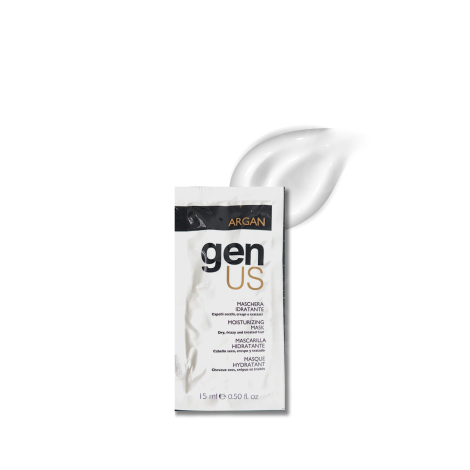 GENUS ARGAN maska nawilżająca do włosów suchych i kręconych 15 ml - 2