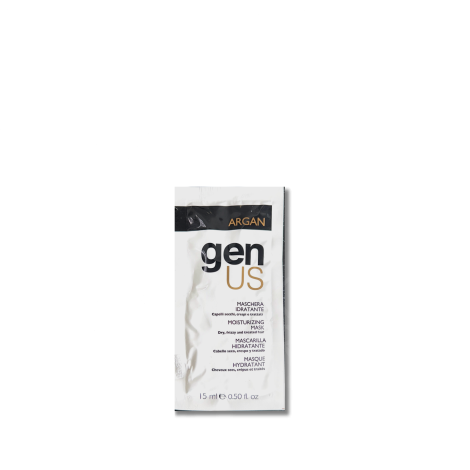GENUS ARGAN maska nawilżająca do włosów suchych i kręconych 15 ml