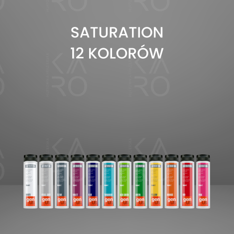 GENUS SATURATION toner koloryzujący w żelu bez amoniaku 150 ml | White - 4