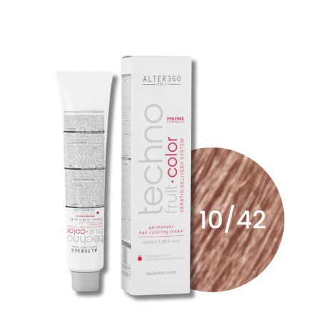ALTER EGO TECHNOFRUIT trwała farba do włosów z keratyną 100 ml | 10/42