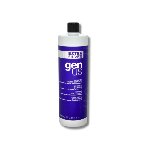 GENUS EXTRA SILVER szampon neutralizujący żółte odcienie efekt lodu 1000 ml