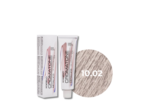 MONTIBELLO CROMATONE METALLICS profesjonalna farba do włosów 60 ml | 10.02