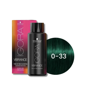 SCHWARZKOPF IGORA VIBRANCE farba do włosów ton w ton 60 ml | 0-33