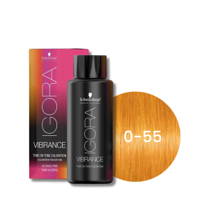 SCHWARZKOPF IGORA VIBRANCE farba do włosów ton w ton 60 ml | 0-55