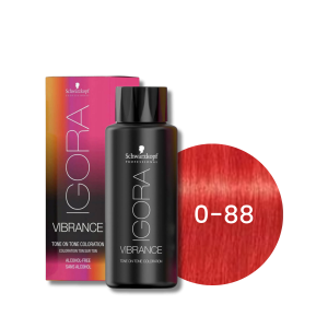 SCHWARZKOPF IGORA VIBRANCE farba do włosów ton w ton 60 ml | 0-88