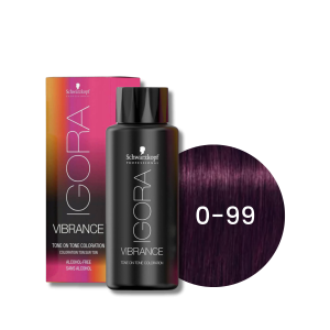 SCHWARZKOPF IGORA VIBRANCE farba do włosów ton w ton 60 ml | 0-99