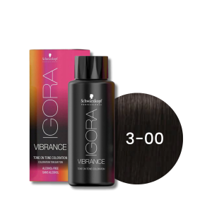 SCHWARZKOPF IGORA VIBRANCE farba do włosów ton w ton 60 ml | 3-00