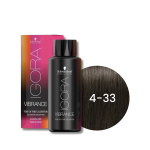 SCHWARZKOPF IGORA VIBRANCE farba do włosów ton w ton 60 ml | 4-33