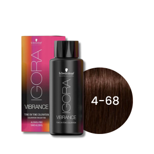 SCHWARZKOPF IGORA VIBRANCE farba do włosów ton w ton 60 ml | 4-68