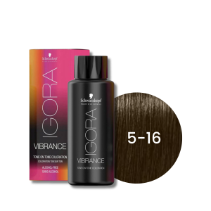 SCHWARZKOPF IGORA VIBRANCE farba do włosów ton w ton 60 ml | 5-16