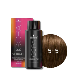 SCHWARZKOPF IGORA VIBRANCE farba do włosów ton w ton 60 ml | 5-5