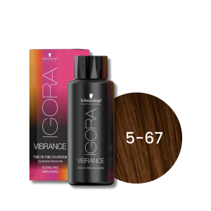 SCHWARZKOPF IGORA VIBRANCE farba do włosów ton w ton 60 ml | 5-67