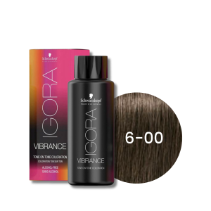 SCHWARZKOPF IGORA VIBRANCE farba do włosów ton w ton 60 ml | 6-00