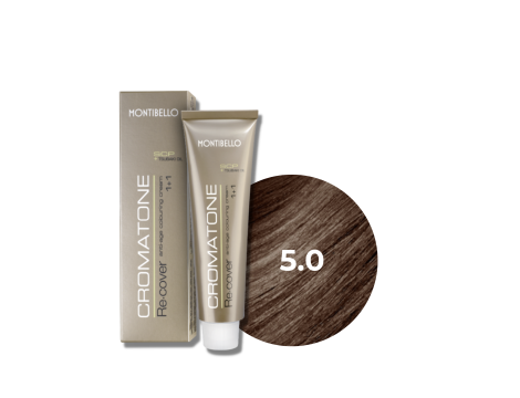 MONTIBELLO CROMATONE RECOVER profesjonalna farba do włosów 60 ml | 5.0