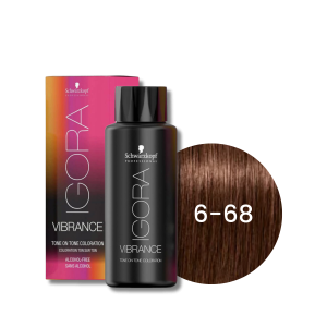 SCHWARZKOPF IGORA VIBRANCE farba do włosów ton w ton 60 ml | 6-68