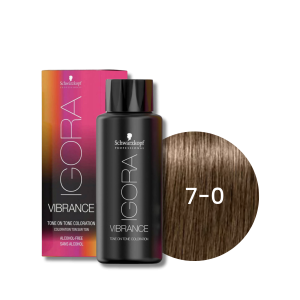 SCHWARZKOPF IGORA VIBRANCE farba do włosów ton w ton 60 ml | 7-0