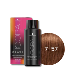 SCHWARZKOPF IGORA VIBRANCE farba do włosów ton w ton 60 ml | 7-57
