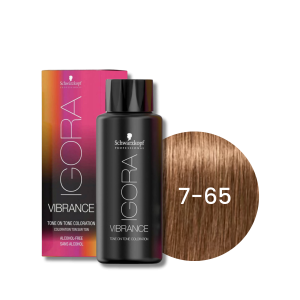 SCHWARZKOPF IGORA VIBRANCE farba do włosów ton w ton 60 ml | 7-65