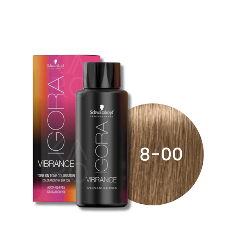 SCHWARZKOPF IGORA VIBRANCE farba do włosów ton w ton 60 ml | 8-00