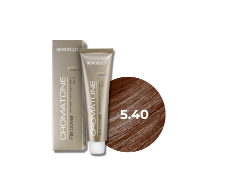 MONTIBELLO CROMATONE RECOVER profesjonalna farba do włosów 60 ml | 5.40