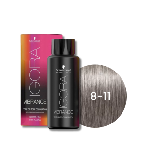 SCHWARZKOPF IGORA VIBRANCE farba do włosów ton w ton 60 ml | 8-11