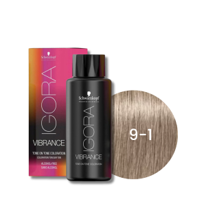 SCHWARZKOPF IGORA VIBRANCE farba do włosów ton w ton 60 ml | 9-1