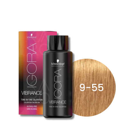 SCHWARZKOPF IGORA VIBRANCE farba do włosów ton w ton 60 ml | 9-55