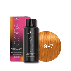 SCHWARZKOPF IGORA VIBRANCE farba do włosów ton w ton 60 ml | 9-7
