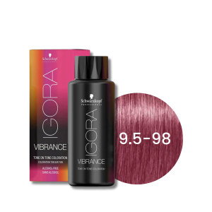 SCHWARZKOPF IGORA VIBRANCE farba do włosów ton w ton 60 ml | 9.5-98