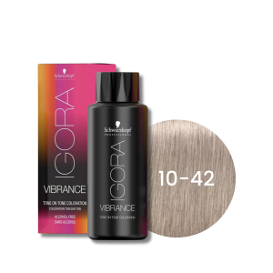 SCHWARZKOPF IGORA VIBRANCE farba do włosów ton w ton 60 ml | 10-42