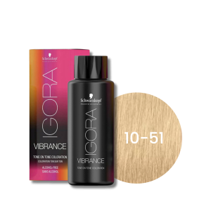SCHWARZKOPF IGORA VIBRANCE farba do włosów ton w ton 60 ml | 10-51