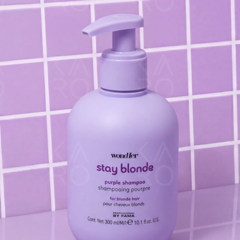 BY FAMA WONDHER Stay Blonde szampon neutralizujący do włosów blond 300 ml - 3