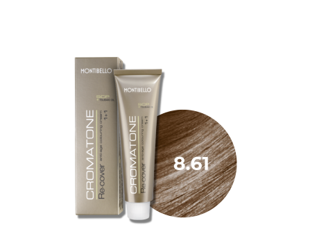 MONTIBELLO CROMATONE RECOVER profesjonalna farba do włosów 60 ml | 8.61
