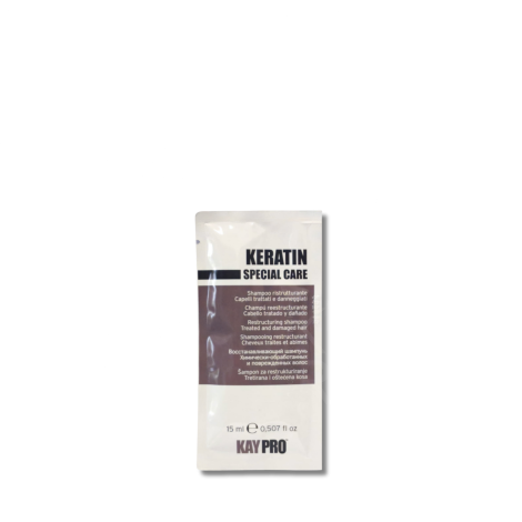 KAYPRO KERATIN szampon regenerujący do włosów z keratyną 15 ml