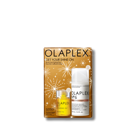 OLAPLEX Get Your Shine On No.6 + No.7 zestaw świąteczny 30 ml + 100 ml