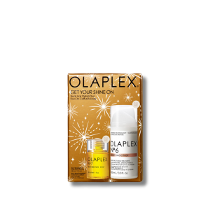 OLAPLEX Get Your Shine On No.6 + No.7 zestaw świąteczny 30 ml + 100 ml