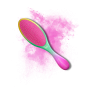 OLIVIA GARDEN AURORA Rose szczotka do cienkich włosów Gwiezdna Zieleń - 3