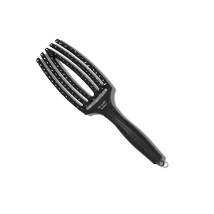 OLIVIA GARDEN FINGERBRUSH COMBO szczotka z włosiem dzika M | Black