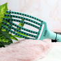 OLIVIA GARDEN FINGERBRUSH COMBO szczotka z włosiem dzika M | Fizzy Mint - 5