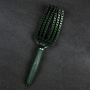 OLIVIA GARDEN FINGERBRUSH COMBO szczotka z włosiem dzika M | Green Emerald - 5